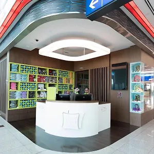  Kapslový hotel Sleep 'n Fly Sleep Lounge, A-gates Terminal 3 - Transit Only Spojené arabské emiráty